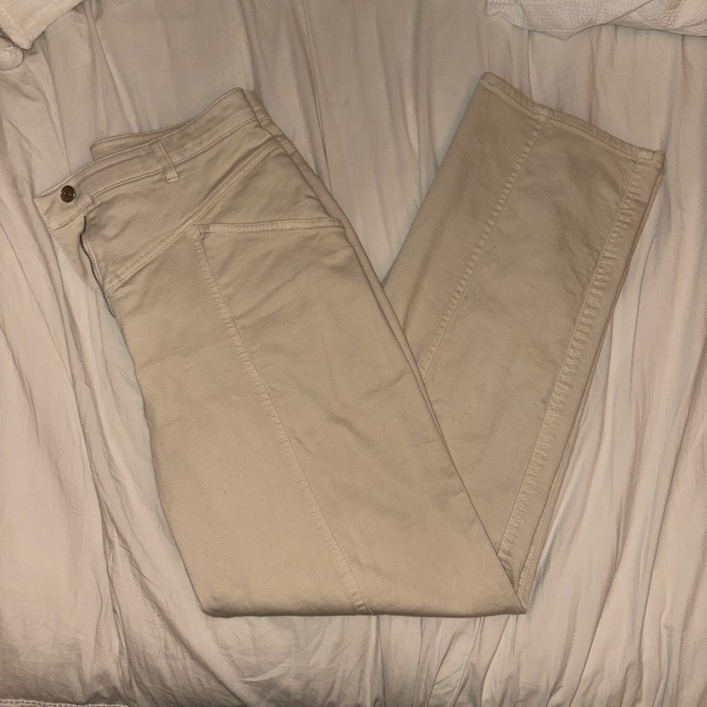 Wilfred free birch white trousers